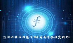 忘记比特币钱包了吗？看看这些恢复技巧！